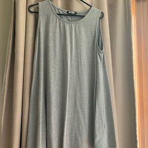 Grey tshirt dress